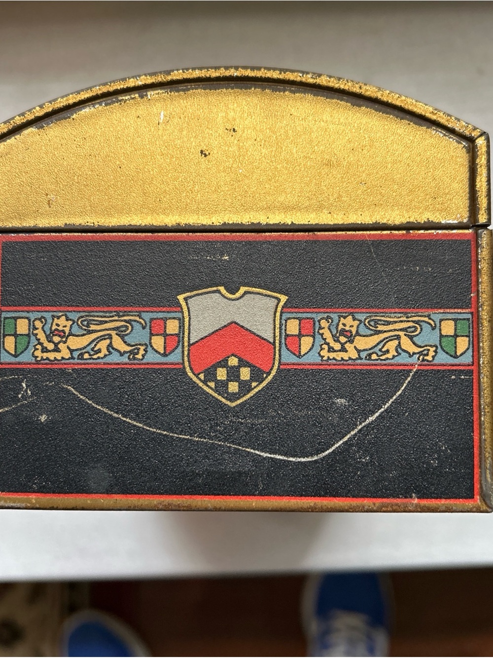 Whitman's Prestige Chocolates Vintage Metal Tin Decorative Box - Picture 4 of 5